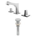 thumbnail image 1 of American Imaginations 10.5-in. W Bathroom Faucet Set Chrome AI-1994, 1 of 1