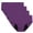Purple, variant on CFLVAEK 4 Pack Leak Proof Panties for Women Comfort Mid Cut Tummy Control Period Underwear Comfy Cotton Full Coverage Briefs(Gray XXXXXL)
