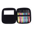 thumbnail image 1 of 9 Pieces Crochet Hooks for Knitting Use with Ergonomic TPR Handles Ideal for Beginners and Experts, 1 of 8