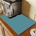 thumbnail image 4 of Fridja Coffee Mat Coffee Bar Mat for Countertops Absorbent Dish Drying Mat Coffee Mat Non Slip Thick and Stylish Bar Mat for Kitchen Counter Coffee Machine Bar Restaurants, 4 of 5
