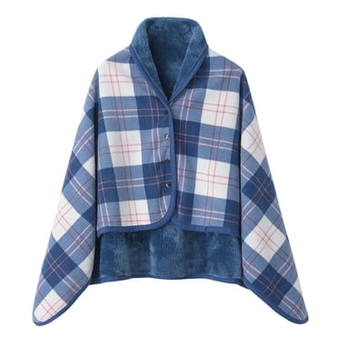 Kcodviy Womens Large Front Poncho Womens Shawl Wrap with Pockets Sweater Wrap Topper Knitted Long Cotton Scarf for Hair Wrapping Elegant Shawls Cape for Cotton Scarf for Women Winter Fall Winter