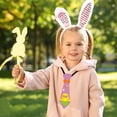 thumbnail image 2 of YoGold Easter Clothes Accessory Kit Easter Rabbit Bunny Tie Easter Pre-Tied Bow Tie Adjustable Felt Bowties Decorations D, 2 of 6