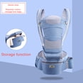 thumbnail image 2 of XZNGL Multifunctional Newborn Baby Carrier Sling Wrap Versatile Backpack Front Back, 2 of 9