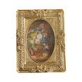 thumbnail image 3 of Photo Frame Display Holder Ornate Display Living Room Embossed Wall Hanging Tabletop Picture Picture Frame for Hallway Home, 3 of 9