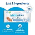 thumbnail image 2 of WaterWipes Sensitive+ Newborn & Baby Wipes, 3-In-1 Cleans, Cares, Protects, 99.9% Water, Unscented & Hypoallergenic, 2 of 17