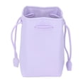 thumbnail image 2 of Instant Camera PU Leather Drawstring Bag, Space Saving Soft Microfiber PU Leather Drawstring Pouch Portable Waterproof Scratch Resistant  for Storage Purple,Pink,Green,White,Blue, 2 of 7