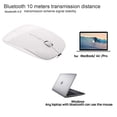 thumbnail image 2 of Bluetooth Mouse – Wireless Mouse for Mac Laptop(Rechargeable) WHITE, 2 of 8