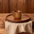 thumbnail image 4 of Japanese Style Wooden Drinking Cup Natural Unique Mug For Hot And Cold Beverages, 4 of 5