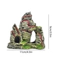 thumbnail image 3 of Meitianfacai Mountain View Decor Rockery Landscapes Rocks Hiding Cave Tree Aquarium Ornament Fish Tank Decoration, 3 of 7