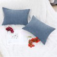 thumbnail image 3 of PiccoCasa 2-Piece Polyester  Corn Striped Cushion Covers Throw Pillow Cover, 3 of 11