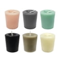 thumbnail image 2 of Hometrends Midnight Spice Scented 4-Pack Votive Candles, 2 of 5