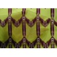 thumbnail image 4 of oneOone Cotton Silk Fabric Chevron Ikat Printed Craft Fabric BTY 42 Inch Wide, 4 of 4