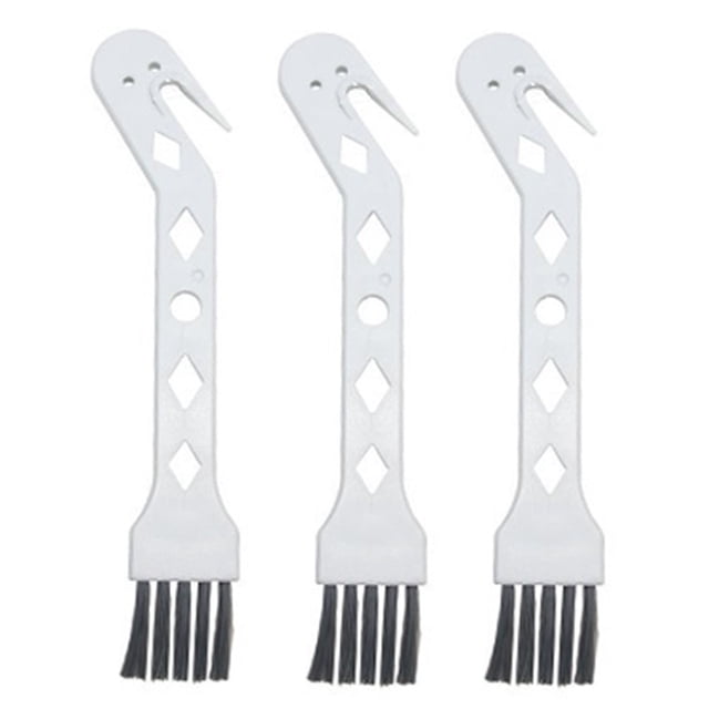 3pcs Vacuum Cleaner Tool Brush For Xiaomi For Conga For Ecovacs For Deebot For Robot Vacuum Cleaner Parts Clean Brush Accessory