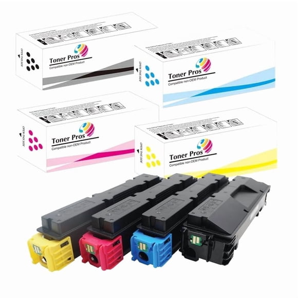 Toner Pros Compatible Toner Cartridge TK-5417 (TK5417) for Kyocera TASKalfa MA4500ci / PA4500ci Model Laser Printers (4-Color-Pack: KCMY) Black 20,000 & Colors 13,000 Pages