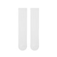 thumbnail image 1 of 2025 Chaussettes en Coton Unies pour Enfants Garçons Filles Bas Blancs, 1 of 4