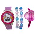 thumbnail image 1 of Hello Kitty Kid's Digital Flashing Watch with Bracelets Set, 1 of 5