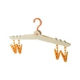 thumbnail image 1 of Antqov Folding Clothes Hanger Portable Travel Multi Functional Plastic Clothes Hanger, 1 of 2