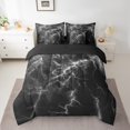 thumbnail image 2 of Erosebridal Literie Horreur Éclair Format Double, Ensembles de Literie Gris Format Double, Ensemble de Lit Réversible Temps de Tonnerre, Déco de Chambre Super Douillette, 7 Pcs, 2 of 5
