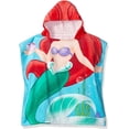 thumbnail image 1 of IGUOHAO Petite Sirène Ariel Serviette à Capuchon en Coton - -, 1 of 5