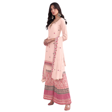 Costume Sharara Indien Pakistanais Fait sur Mesure, Ensemble Bollywood Salwar Kameez de Designer, Tenue de Fête