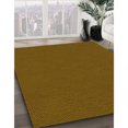 thumbnail image 3 of Ahgly Company Tapis d'Intérieur Ronds Transitionnels Lavables à la Machine, Bronze Foncé Brun, 6 Pieds Rond, 3 of 7