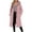 Pink, variant on Winter Coats for Women, Ladies' Casual Warm Winter Daily Solid Color Long-Sleeve Hooded Woolen-Like Trench Coat Top with Pockets & Buttons, Regular-Fit, Long Coats for Women