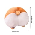 thumbnail image 4 of TIELUTT Coussin Chauffe-Mains en Forme de Corgi Peluche Chien Poupée Enfants, 4 of 8