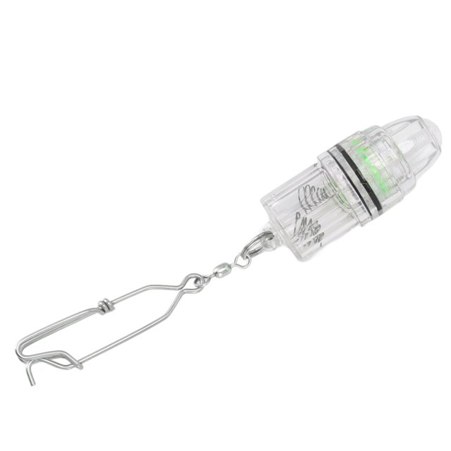 Lampe de Pêche d'Appât, Chute Profonde Sous-Marine A Mené la Lampe de Poche 2 Cercles Imperméables Attirant le Poisson Indicateur Résistant à la Compression pour l'Outil de Pêche Blanc, Bleu, Rouge, Vert