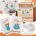 thumbnail image 2 of Home Gnomes Maple 18 Towels 2PCS IN Leaves X Soft Fall Hand Pumkin Dishcloth Welcome 28 Flowers Rag Kitchen Welcome Home Textiles, 2 of 6