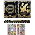 thumbnail image 2 of Trading Card Holder Card Album Binder, Protection Folder Book Collectible Card Album, 9-Pocket with 24-Pages 432-Trading Cards Capacity, Present for Children-AAC5, 2 of 5