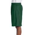 thumbnail image 3 of 9 Dri-Power Tricot Mesh Shorts, L, Dark Green, 3 of 3