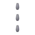 thumbnail image 1 of Decodeary Silicone Car Cover Glow In Dark For 360° Protection Scratch-proof Silica Gel Case For BYD Atto Gray 9 x 5cm 3Set, 1 of 6