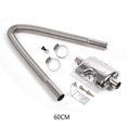 thumbnail image 2 of tredstone Car Exhaust Pipe Stainless Steel Silencer Tube Spare Parts Professional Vehicle Repairing Modification Muffler Accessory 60CM, 2 of 6