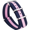 thumbnail image 2 of NATO Strap Premium Ballistic Unisex Nylon Watch Strap 20mm, 2 of 7
