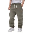 thumbnail image 2 of Boys' Jogger Sweatpants Kids Drawstring Athletic Performance Jogger Pants with Pockets, 2 of 6