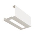 thumbnail image 2 of weibbin Wood Wall Mounted Tissue Storage Shelf for Kitchen Roll Paper Holder No Punching,Green, 2 of 6