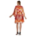 thumbnail image 4 of Bimba Robe Caftan Imprimée Maxi Robe Robe pour Femmes Tenue de Plage Courte Couvre-Maillot, 4 of 7