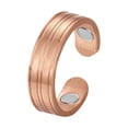 thumbnail image 2 of TopLLC Pure Antique Copper Magnetic Energy Ring Creative Personalized Magnetic Open Ring Ring Bracelet, 2 of 3