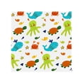 thumbnail image 2 of Decodeary Anti-Slide Design Childrens Crawling Carpet For Home And Dining Chair Children's Crawling Carpet Kid Game Activity Rug sea world 110*110cm 1Set, 2 of 6