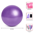 thumbnail image 2 of Small Pilates Ball, for Yoga, Stability Exercise Training Physical Therapy Improves Balance, 2 of 5