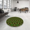 thumbnail image 4 of Ahgly Company Tapis Rectangulaire Lavable en Machine Intérieur Transitionnel Rouge Nuit, 2 Pieds x 4 Pieds, 4 of 7