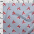 thumbnail image 2 of oneOone Cotton Cambric Fabric Bird Block Printed Fabric 1 Yard 56 Inch Wide, 2 of 4