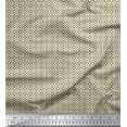 thumbnail image 1 of Soimoi Rayon Fabric Geometric Small Print Sewing Fabric Yard 56 Inch Wide, 1 of 3