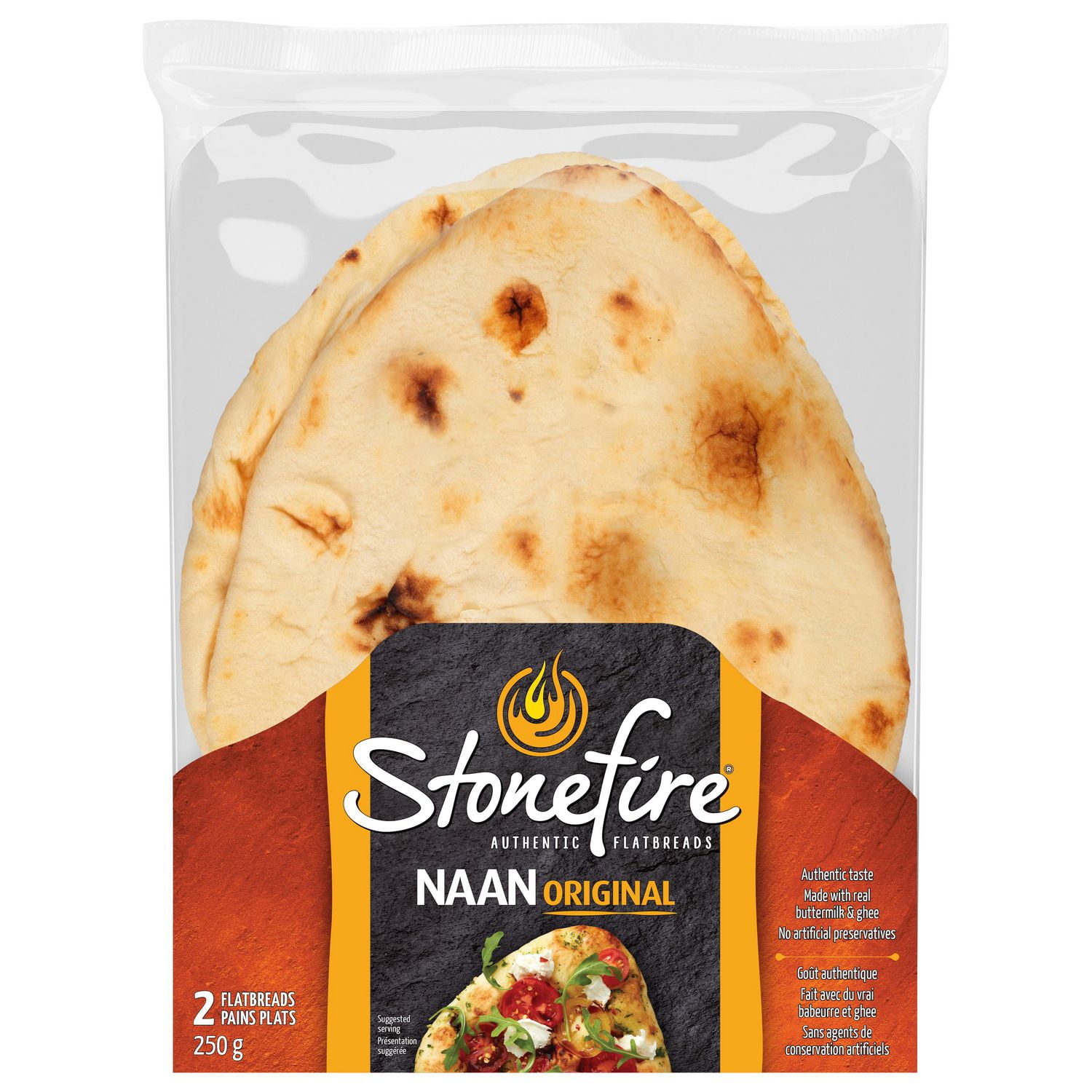 Stonefire® Original Naan Flatbread 2 Pack