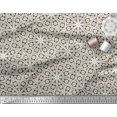 thumbnail image 2 of Soimoi Poly Georgette Fabric Floral Block Print Fabric by the Yard 52 Inch Wide, 2 of 5