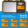 thumbnail image 4 of Brifit Balance de Poche Numérique, Mini Balance 200 G/0,01 g Balance Électronique Intelligente 50 g Poids de Calibration Écran LCD Rétroéclairé Fonction Tare Balance pour Aliments Cuisine Bijoux Médicaments Herbes, 4 of 5