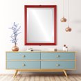 thumbnail image 4 of Athena Framed Mirror - Holiday Red, 4 of 6