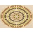 thumbnail image 1 of Ahgly Company Machine Washable Indoor Rectangle Transitional Cinnamon Brown Area Rugs, 2' x 5', 1 of 7