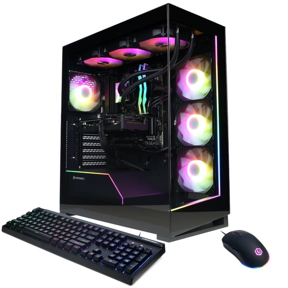 Ordinateur de jeux CyberPowerPC SLC11440CPG avec AMD Ryzen 9 9900X