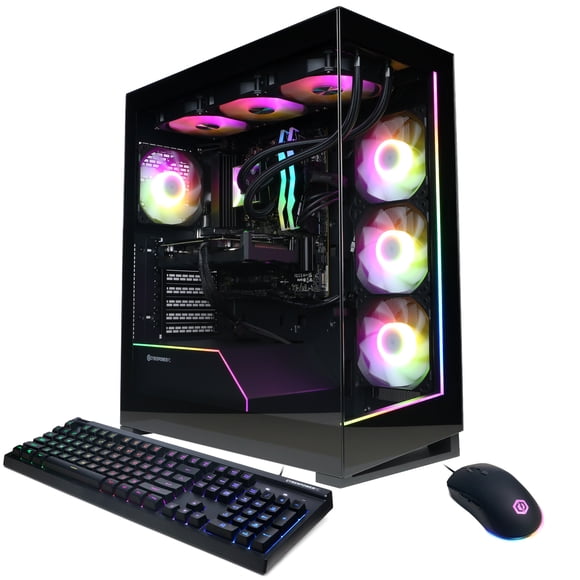 Ordinateur de jeux CyberPowerPC SLC11440CPG avec AMD Ryzen 9 9900X